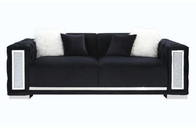 Everly Quinn Vanita 39'' Upholstered Sofa | Wayfair